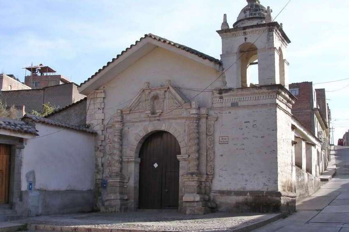 Pampa San Augustin church