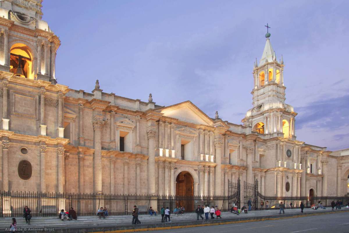 The Cathedral of Arequipa