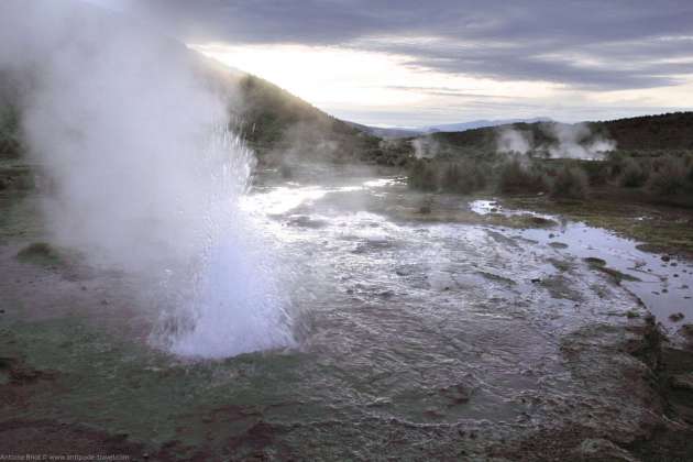 Sajama's Geysers Fields