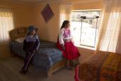 Casas de habitantes en la isla Amantani - - - Chambre double