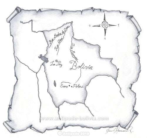 Exemple de distance en Bolivie