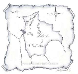 Exemple de distance en Bolivie