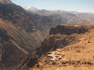 viewpoint of the Colca canyon
