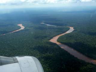 Départ pour l'Amazonie
