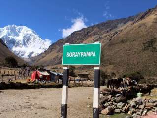 Departure to the Salkantay trekking.