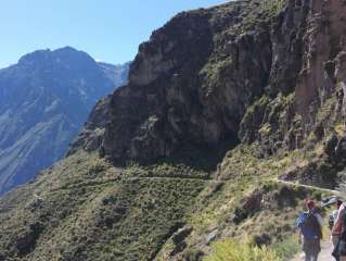 Departure day to the Colca canyon trek.