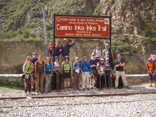 Departure on the Inca Trail
