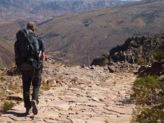Excursion on a prehispic path