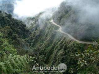 The Death Route by mountain bike