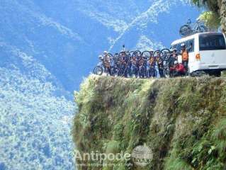 The Death Route by mountain bike