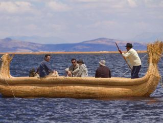 The Titicaca lake: Uros and Amantani islands
