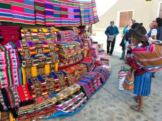 The famous market of Tarabuco