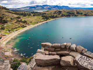 The Lake Titicaca