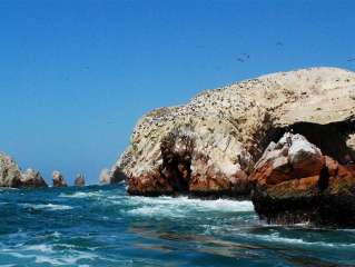 The Ballestas islands and the Huacachina Oasis
