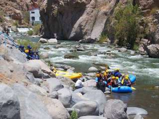 Rafting in Arequipa.