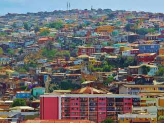 Valparaíso, entre el cielo y el mar
