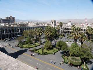 Visita de la ciudad blanca de Arequipa