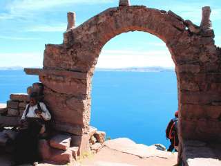 Visita de la isla de Taquile en el Lago Titicaca