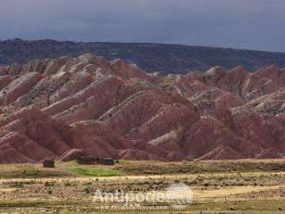 Train journey on the Altiplano
