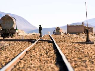 Voyage en train sur l'Altiplano