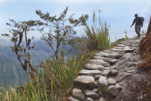 On the Incas' path.